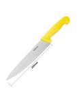 Couteau de Chef - Jaune - H 4,8 x 3,5 x 34,5 CM - Inox - Hygiplas - C803 C803 €6.99 Couteaux