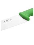 Couteau de Chef - Vert - H 4,8 x 3,5 x 34,5 CM - Inox - Hygiplas - C861 C861 €6.99 Couteaux