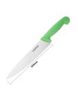 Couteau de Chef - Vert - H 4,8 x 3,5 x 34,5 CM - Inox - Hygiplas - C861 C861 €6.99 Couteaux
