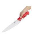 Couteau de Chef - Rouge - H 5 x 3,5 x 38,5 CM - Inox - Hygiplas - C886 C886 €10.39 Couteaux