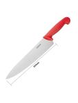 Couteau de Chef - Rouge - H 5 x 3,5 x 38,5 CM - Inox - Hygiplas - C886 C886 €10.39 Couteaux