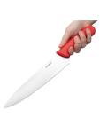 Couteau de Chef - Rouge - H 5 x 3,5 x 38,5 CM - Inox - Hygiplas - C886 C886 €10.39 Couteaux