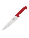 Couteau de Chef - Rouge - H 4,8 x 3,5 x 34,5 CM - Inox - Hygiplas - C895 C895 €6.99 Couteaux