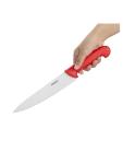 Couteau de Chef - Rouge - H 4,8 x 3,5 x 34,5 CM - Inox - Hygiplas - C895 C895 €6.99 Couteaux