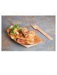 Fourchettes - Biodégradable - 100 pièces - 15,5 CM - Bois de Bouleau - Vert Fiesta - CD903 CD903 €2.99 Couverts