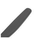 Lame tournante - Noir - H 1,7 x 1,8 x 16,8 CM - Inox - Hygiplas - CF899 CF899 €2.99 Couteaux