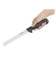 Couteau à pain - Noir - H 2,5 x 3,5 x 33,5 CM - Inox - Hygiplas - D734 D734 €6.49 Couteaux