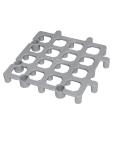 Decking - 2 pièces - H 4 x 33,5 x 33,5 CM - Polypropylène - Vogue - CF205 CF205 €16.69 Tapis de sol et de bar