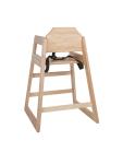 Kinderstoel - Naturel - H 75 x 51 x 51 CM - Hout - Bolero - DL900 DL900 €52.00 Horeca kinderstoelen