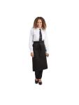 Tablier - Unisexe - Regular Fit - Noir - 91,5 x 76,2 CM - Polyester/Coton - Whites Chefs Clothing - A968 A968 €9.59 Tabliers et tabliers à bavette