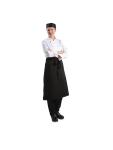 Tablier - Unisexe - Regular Fit - Noir - 91,5 x 76,2 CM - Polyester/Coton - Whites Chefs Clothing - A968 A968 €9.59 Tabliers et tabliers à bavette