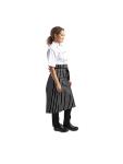 Tablier - Unisexe - Noir/Blanc - 76 x 92 CM - Polyester/Coton - Vêtements de Chef Blancs - A938 A938 €10.59 Tabliers et tabliers à bavette