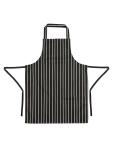 Halterschort - Unisex - One Size - Zwart/Wit - 71 x 97 CM - Polyester/Katoen - Whites Chefs Clothing - A935 A935 €9.19 Schorten en sloven