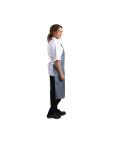 Tablier Imperméable - Unisexe - Taille Unique - Bleu/Blanc - 71,1 x 101,6 CM - Nylon - Vêtement Blancs Chefs - A580 A580 €9.99 Tabliers et tabliers à bavette