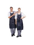 Tablier Imperméable - Unisexe - Bleu - 71,1 x 101,6 CM - Nylon - Vêtement Blancs Chefs - A896 A896 €15.89 Tabliers et tabliers à bavette