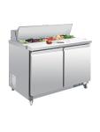 Saladette - 1/1 GN - 405 Litre - 2 portes - H 109,7 x 122,5 x 76 CM - 230 V - Inox - Polaire - GD882 GD882 €1,554.34 Saladette