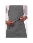 Tablier Halter - Réglable - Unisexe - Taille Unique - Gris - 61 x 86 CM - Polyester/Coton - Chef Works - B192 B192 €27.75 Tabliers et tabliers à bavette