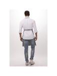 Tablier Halter - Réglable - Unisexe - Taille Unique - Gris - 61 x 86 CM - Polyester/Coton - Chef Works - B192 B192 €27.75 Tabliers et tabliers à bavette