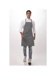 Tablier Halter - Réglable - Unisexe - Taille Unique - Gris - 61 x 86 CM - Polyester/Coton - Chef Works - B192 B192 €27.75 Tabliers et tabliers à bavette