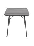 Table - Gris - H 71 x 70 x 70 CM - Acier - Bolero - CS730 CS730 €146.99 Tables de restauration