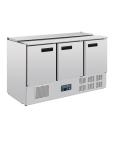 Saladette - 368 Litre - 3 portes - H 88,5 x 137 x 70 CM - 230 V - Polar - G607 G607 €790.35 Saladette
