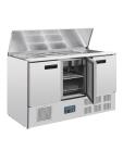 Saladette - 368 Litre - 3 portes - H 88,5 x 137 x 70 CM - 230 V - Polar - G607 G607 €790.35 Saladette