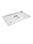 Couvercle bac gastronorme - Empreinte cuillère - GN 1/1 - H 3 x 53 x 32,5 CM - Inox - Vogue - CB170 CB170 €14.29 Couvercles GN en acier inoxydable