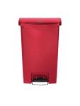 Poubelle à pédale - 50 Litres - Rouge - H 71,9 x 45,7 x 29,2 CM - Résine Polyéthylène - Rubbermaid - GL026 GL026 €160.74 Poubelles