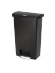 Poubelle à pédale - 50 Litres - Noir - H 71,9 x 45,7 x 29,2 CM - Résine Polyéthylène - Rubbermaid - GL028 GL028 €173.25 Poubelles