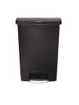 Poubelle à pédale - 90 Litre - Noir - H 82,6 x 57 x 35,3 CM - Résine polyéthylène - Rubbermaid - GL040 GL040 €224.47 Poubelles