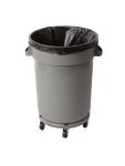 Wielbasis afvalcontainer - Grijs - Jantex - L645 L645 €58.99 Overige