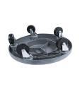 Wielbasis afvalcontainer - Grijs - Jantex - L645 L645 €58.99 Overige