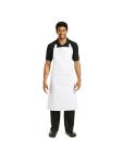 Tablier Halter - Unisexe - XL - Blanc - 91,5 x 106,6 CM - Polyester/Coton - Vêtements de Chefs Blancs - A522 A522 €9.59 Tabliers et tabliers à bavette