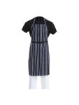 Tablier Halter - Unisexe - Bleu Foncé/Blanc - 71 x 96,5 CM - Polyester/Coton - Vêtement Blancs Chefs - A530 A530 €7.89 Tabliers et tabliers à bavette