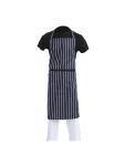 Tablier Halter - Unisexe - XL - Bleu Foncé/Blanc - 90 x 104 CM - Polyester/Coton - Vêtements de Chefs Blancs - A662 A662 €14.89 Tabliers et tabliers à bavette