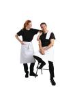 Tablier - Unisexe - Regular Fit - Blanc - 100 x 70 CM - Polyester/Coton - Vêtements de Chefs Blancs - B132 B132 €9.99 Tabliers et tabliers à bavette
