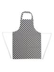 Tablier - Unisexe - Noir/Blanc - 71,1 x 96,5 CM - Polyester/Coton - Vêtements de Chef Blancs - A275 A275 €11.69 Tabliers et tabliers à bavette
