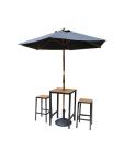 Tabouret de bar - Haut - 2 pièces - H 75 x 35 x 35 CM - Bois d'acacia/Acier - Bolero - DS156 DS156 €232.99 Tabourets de bar