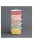Ramequin - 14,5 CL - 12 pièces - Gris - Ø 9 x H 4 CM - Grès - Olympia - DC806 DC806 €29.75 Schalen