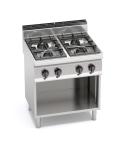 Plaque de cuisson à gaz - 4 brûleurs - Haute puissance - Berto's - G7F4M G7F4M €1,899.00 La ligne 700 de Berto
