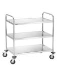 Chariot de service - 3 étagères - Inox - Démontable - Bartscher - A300073 A300073 €111.75 Chariots de service