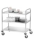 Chariot de service - 3 étagères - Inox - Démontable - Bartscher - A300073 A300073 €111.75 Chariots de service