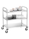 Chariot de service - 3 étagères - Inox - Démontable - Bartscher - A300073 A300073 €111.75 Chariots de service