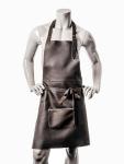 Tablier - Cuir - Marron Foncé - Vedgla - VEDGLA-DARK BROWN VEDGLA-DONKERBRUIN €79.00 Tabliers en cuir