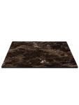 Plateau de table - Marbre Karacabey - Stratifié haute pression (HPL) - L 70 x P 70 cm - G-Line 85361 €59.95 Plateaux de table pour terrasses de restauration