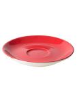 Plat - Ø15.5 CM - 6 pièces - Rouge - Porcelaine de Maastricht - Bart Colour Cafe - 531404 W531404 €39.60 Tasses et gobelets