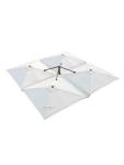 Parasol - Ensemble de 4 pièces - Housse de protection - Taupe - 4 x L 250 x P 250 cm - G-Line HW-60382 €1,099.00 Parasols de restauration