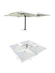 Parasol - Ensemble de 4 pièces - Housse de protection - Beige - 4 x L 250 x P 250 cm - G-Line HW-60383 €1,099.00 Parasols de restauration