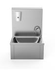 Lavabo en acier inoxydable - Commande au genou - Profondeur 33,5 cm - G-Line 17128 €179.00 Éviers en acier inoxydable