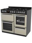 Cuisinière à gaz - 7 brûleurs - 2 fours électriques - Gril - Rangement - Beige - 400V - G-Line 75718 €999.00 Cuisinières à gaz avec four